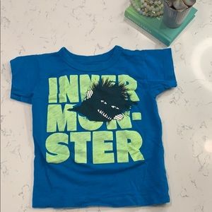 J. Crew Boys Bright Blue T-Shirt Glow-in-the-Dark